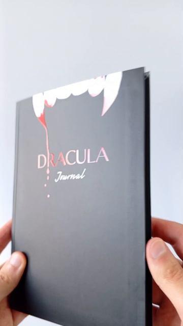 Книга для записей А5 64л тчк. "Dracula Journal" спираль 3101125 — 3