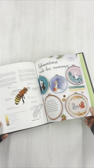 Книга Живая вышивка шаг за шагом. 30 дизайнов, которые научат вышивать с нуля (Джессика Лонг) — 3