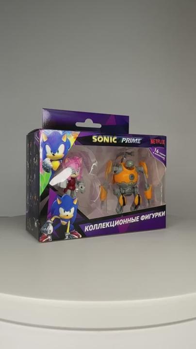 Sonic Prime фигурка 2 шт. в коробке с окном:вид 3, (5х14х13), (SON2015-C) 3083498 — 2
