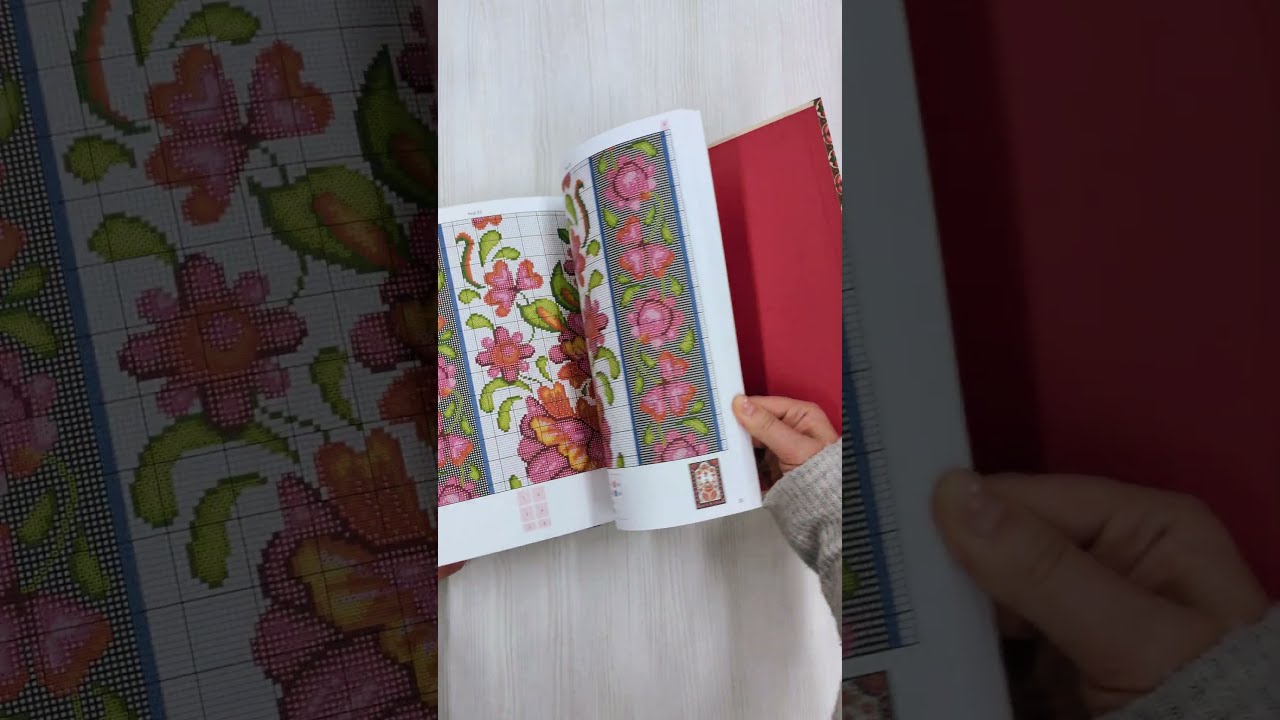 Книга Вышивка крестиком в стиле фолк: 90+ цветных полноразмерных схем (Дюрен Джонс) — 3