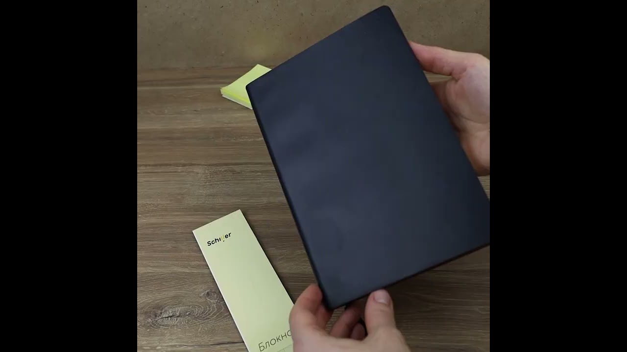 Книга для записей А5, 100 листов в клетку, черная, Schiller 3031818 — 3