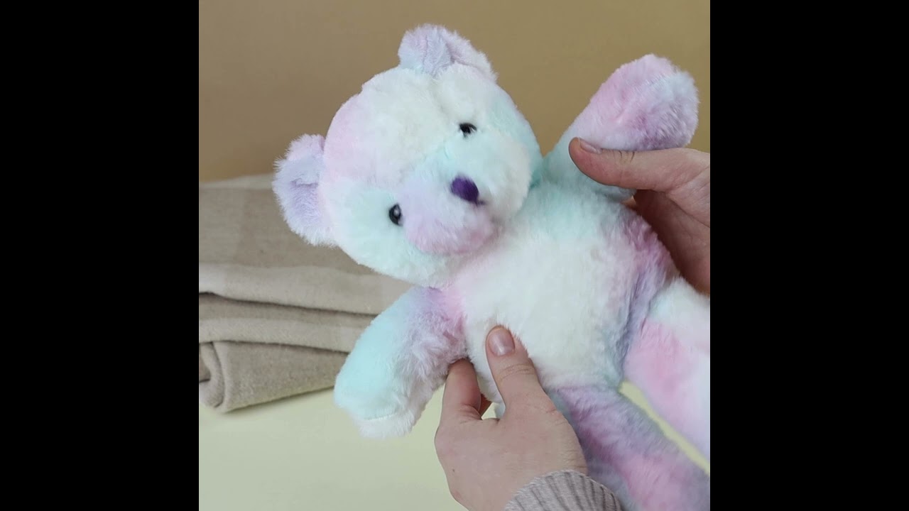 Мягкая игрушка Медведь, разноцветный 30см 2818701 — 3