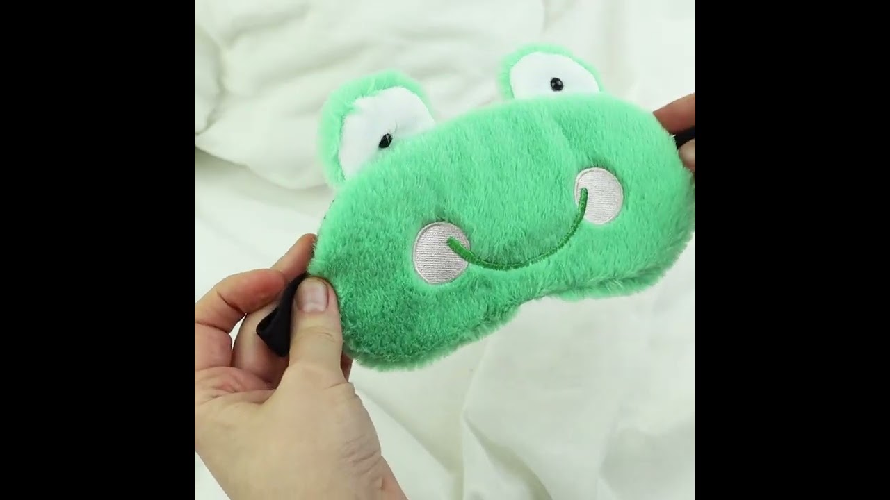 Маска для сна Лягушка (плюш) 2990095 — 3