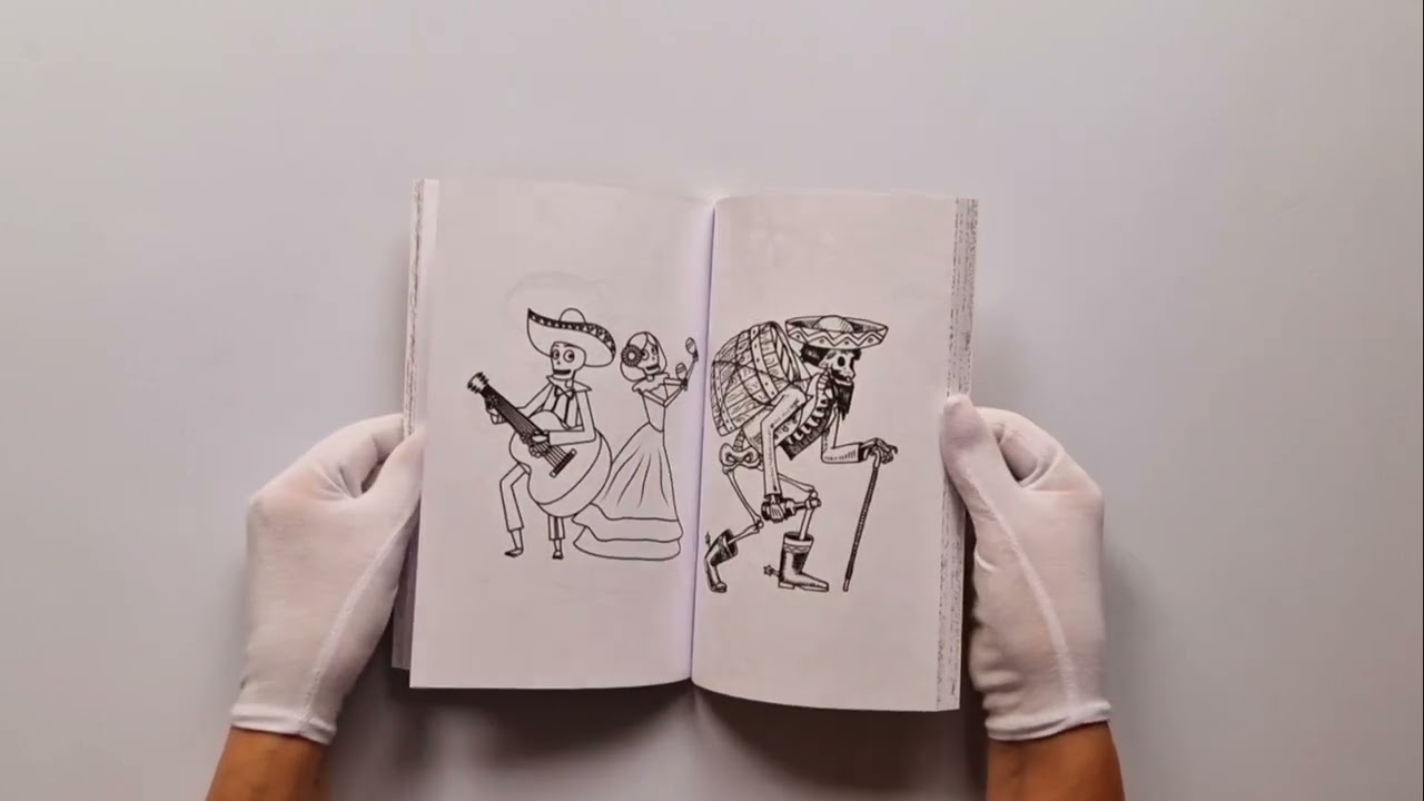 Книга День мертвых. Раскрась карнавал в Мексике. Раскраски антистресс (Матильда Андерсен) — 3
