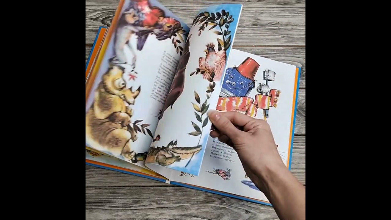 Книга Айболит. Сказки. Рис. В. Курчевского (Корней Чуковский) — 3