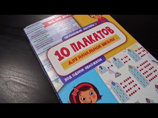 Книга 10 обучающих плакатов для начальной школы под одной обложкой () — 3