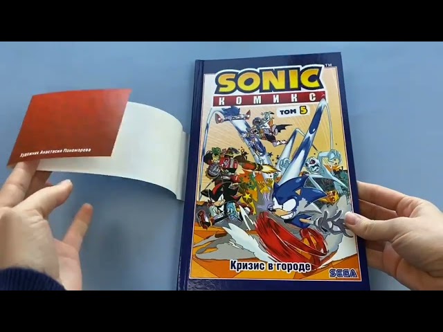Книга Sonic. Кризис в городе. Комикс. Том. 5 (Йэн Флинн) — 3