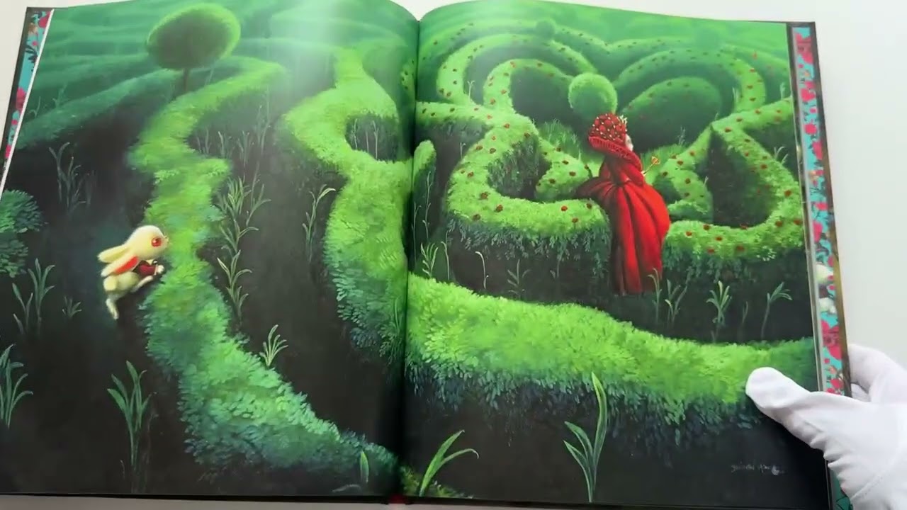 Книга Месье Белый Кролик из Страны чудес (Бенжамен Лакомб) — 3
