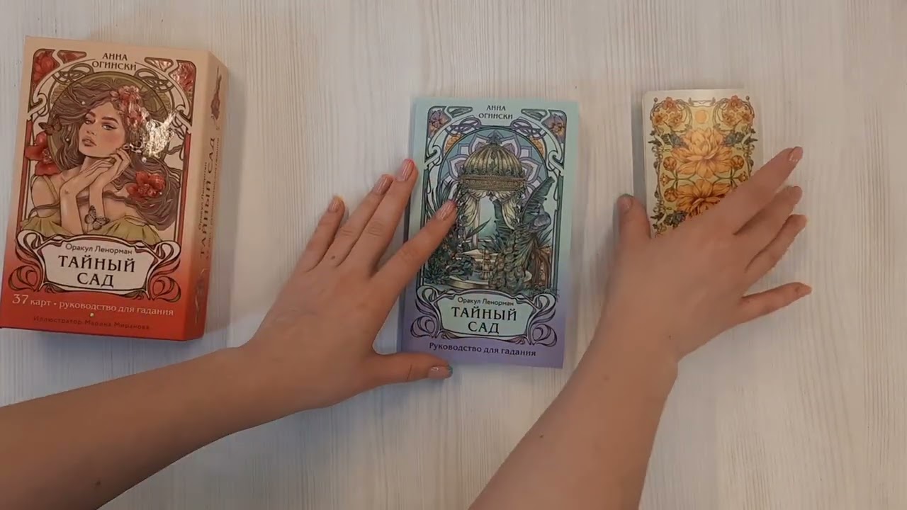 Книга Тайный сад. Оракул Ленорман (37 карт и руководство для гадания) (Анна Огински) — 3