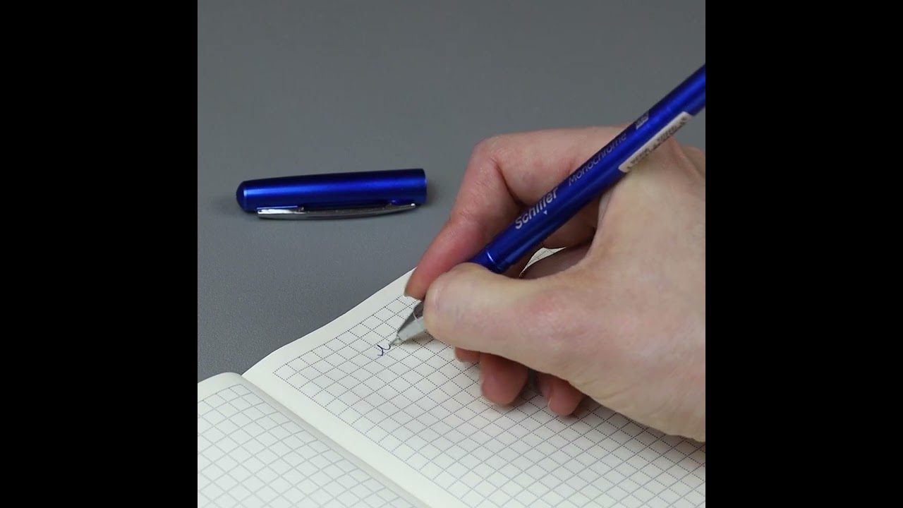 Гелевая ручка синяя 0,5 мм, Monochrome, Schiller 2996906 — 3