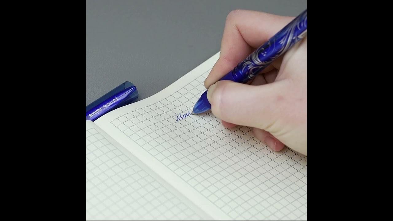Гелевая ручка пиши-стирай синяя 0,5 мм, Perfect, Schiller 2997287 — 3
