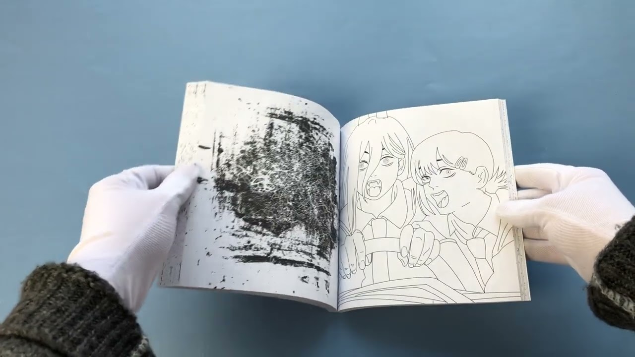Книга Человек-бензопила. Раскраска для настоящих фанатов (М. Дементьевская) — 3