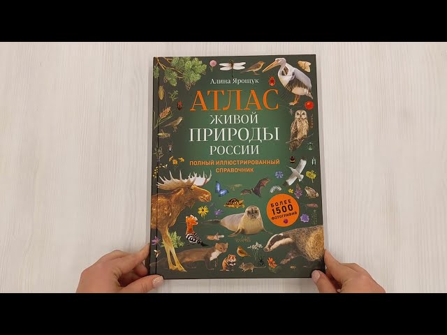 Книга Атлас живой природы России. Полный иллюстрированный справочник (Алина Ярощук) — 3