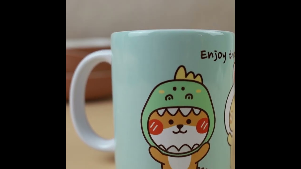 Кружка Kawaii Зверюшки (керамика) (330мл) 2947658 — 3