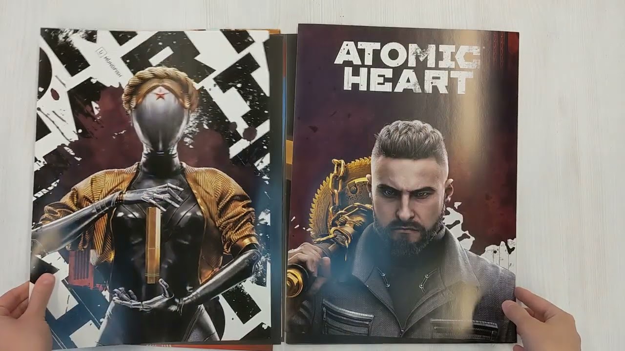 Книга Постер-бук. Atomic Heart (9 л., 305х420 мм) () — 3