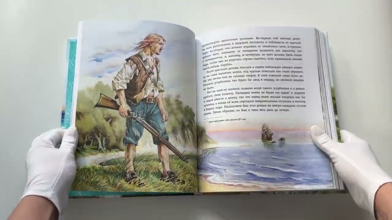 Книга Робинзон Крузо. Жизнь и удивительные приключения (ил. В. Канивца) (Даниэль Дефо) — 3
